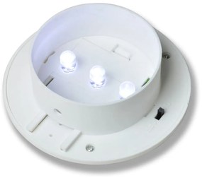 Ηλιακό Φωτιστικό για φράχτη/Υδρορροή Σετ 6 Τεμ. Λευκό