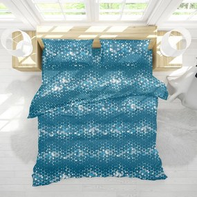 Πάπλωμα Κάρτερ (Σετ 2τμχ) Petrol Viopros Single 160x240cm 100% Βαμβάκι