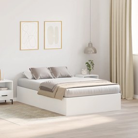 vidaXL Κρεβάτι Αποθήκευσης Λευκό 120x200 εκ
