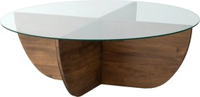 Coffee Table Lily Wood - Walnut Walnut