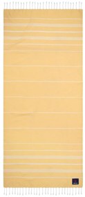 Πετσέτα Θαλάσσης - Παρεό 3809 Yellow Greenwich Polo Club Θαλάσσης 80x180cm 100% Βαμβάκι