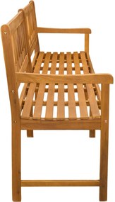 vidaXL Εξωτερικός πάγκος Φυσικό 220 x 55,5 x 90 εκ.