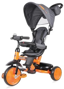 Τρίκυκλο παιδικό ποδήλατο Lucky Crew Black And Orange 10050610023 Lorelli
