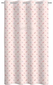 Κουρτίνα Παιδική Soft-Touch Rosie V2 Pinky Saint Clair 160x240 cm 160x240cm Πολυέστερ