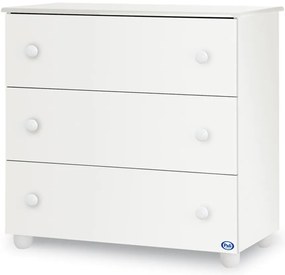 Συρταριέρα PALI Eco, χρώμα λευκό