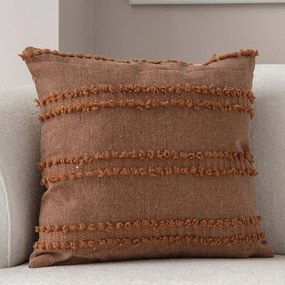 Μαξιλαροθήκη Διακοσμητική Tuffet 881PCR1619 Brown Aberto Design 43X43 Πολυέστερ