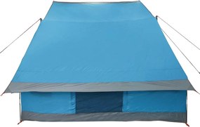 vidaXL Σκηνή Camping 2 ατόμων Αδιάβροχο Μπλε ταφτάς