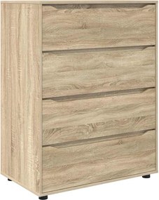 vidaXL Ντουλάπες Αποθήκευσης Δρύς Sonoma 80 x 48 x 105 εκ