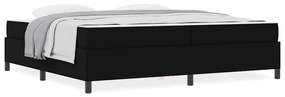 vidaXL Κρεβάτι με ελατήρια Μαύρο 200 x 200 cm
