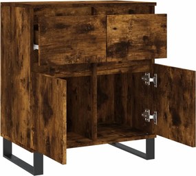 vidaXL Ντουλάπι Καπνιστή Δρυς 60x35x70 εκ. από Επεξεργασμένο Ξύλο