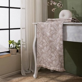 Τραβέρσα Padova 02 All Over Beige Teoran 45X180 Βαμβάκι-Πολυέστερ