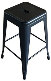 Σκαμπό Bar Relix Ε5193,1W 43x4x64cm Black Μέταλλο