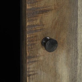 vidaXL Sideboard 90x33x75 cm μασίφ ξύλο Mango