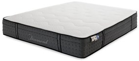 ΣΤΡΩΜΑ DIAMOND PAKOWORLD POCKET SPRING+ GEL MEMORY FOAM 25-27CM 160X200ΕΚ