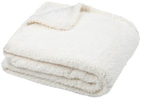 Κουβέρτα Καναπέ Fleece (130x160) S-F Montreal Ecru P2C681001