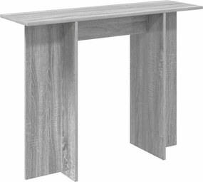 vidaXL Τραπέζι κονσόλας Γκρι Sonoma 100 x 30 x 75 εκ