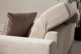 Corner Sofa Frido Corner Right (L3+Chl) - Ecru Ecru