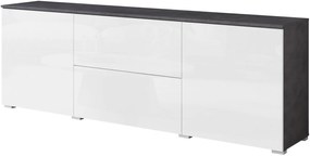 Έπιπλο τηλεόρασης Vera 181-Anthraki-Leuko gualistero