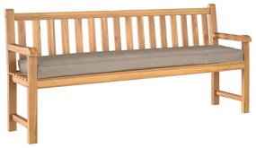 vidaXL Σετ Μαξιλαριών Πάγου 2 pcs Taupe 200 x 40 x 8 εκ. Ύφασμα Oxford