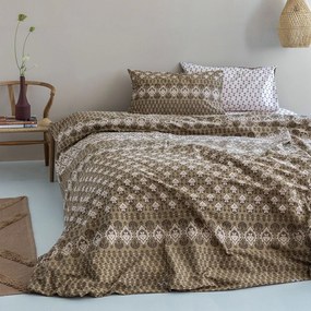 Σεντόνια Fashion Life FL6218 (Σετ 3τμχ) Olive Palamaiki Semi-double 170x260cm 100% Cotton