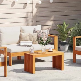 vidaXL Τραπεζάκι Καφέ 70x35x35 εκ. Συμπαγές Ξύλο Ακακίας