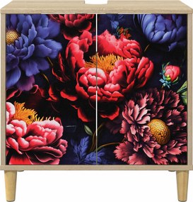 vidaXL Ντουλάπι Μπάνιου KIEL Sonoma 60 x 40 x 60 εκ Επεξεργασμένο Ξύλο