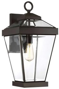 Απλίκα Φωτιστικό Τοίχου E27 60W IP44 Μπρονζέ Ravine QZ-RAVINE2-L Elstead QZ-RAVINE2-L Μπρονζέ