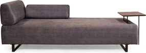 3-Seat Sofa-Bed Infinity with Side Table - Anthracite Anthracite