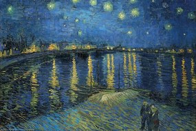 Αφίσα Starry Night over the Rhone