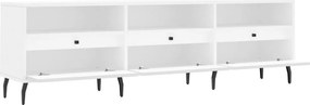 vidaXL Έπιπλο Τηλεόρασης Λευκό 150x30x44,5 εκ. Επεξεργασμένο Ξύλο