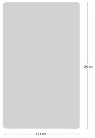 Χαλί Chilai Home 770CNF9156, 133x190 cm, Αντιβακτηριδιακό, 'Ινα πολυαμιδίου, Γκρι