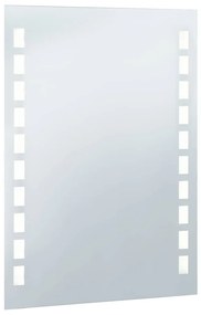 vidaXL Καθρέφτης Μπάνιου Τοίχου με LED 60 x 80 εκ.