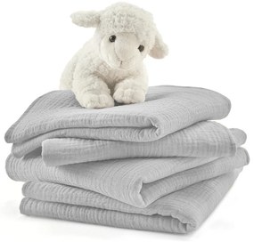 Σετ 4 μεγάλες πάνες από βαμβακερή γάζα, Kumla