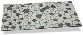 Πατάκι Hidalgo Γκρι Γκρι Μαργαριτάρι Καουτσούκ 45 x 75 cm 75 x 45 x 0,5 cm Πέτρα