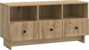 vidaXL Ντουλάπι TV 102 x 34,5 x 50 εκ. Artisan Δρυς Επεξεργασμένο Ξύλο