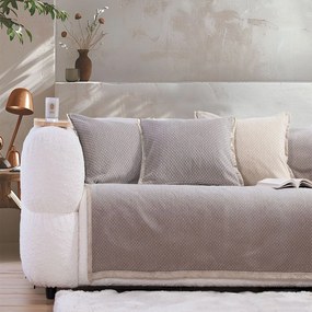 Ριχτάρι Brand Stone Nef-Nef Homeware Τριθέσιο 170x300cm Acrylic, Polyester
