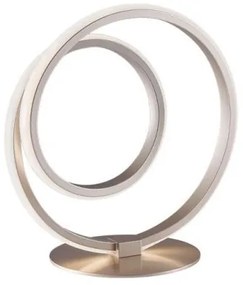 Επιτραπέζιο Φωτιστικό LED Ασημί Cort 4275700 Viokef-4275700-Ασημί 4275700