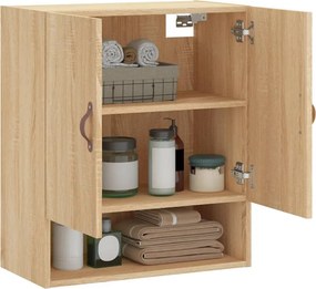 vidaXL Ντουλάπι Τοίχου Sonoma Δρυς 60 x 31 x 70 εκ. Επεξεργασμένο Ξύλο