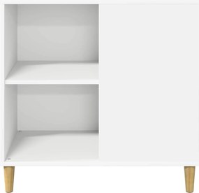 vidaXL Σπίτι Γάτας Λευκό 72 x 42.5 x 70 εκ. Επεξεργασμένο ξύλο