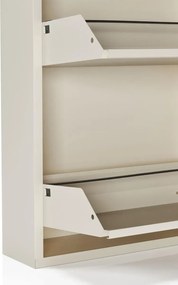 Stewehome Μεταλλική ραφιέρα παπουτσιών 3 τεμαχίων