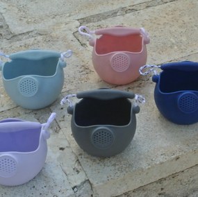 Ποτιστήρι από ανακυκλώσιμη σιλικόνη Cool Gray Scrunch