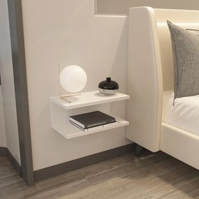 Κομοδίνο Λευκό NOTRU 45x23.8x19.6