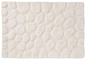 Πατάκι Μπάνιου Pebbles Ivory Sealskin 60X90 100% Cotton