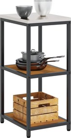 vidaXL Ράφι Κουζίνας HATTEM Σκ rusty 40 x 50 x 92 εκ Ατσάλι