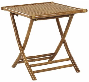 Τραπέζι εξωτερικού χώρου Berwyn 1958, Πτυσσόμενο, Ξύλο, 73x70cm, 9 kg, Ανοιχτό χρώμα ξύλου, Ξύλο: Μπαμπού | Epipla1.gr