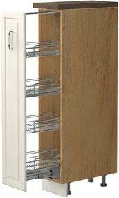 Επιδαπέδιο ντουλάπι ψηλό Toscana K14-30-1KZ-Καρυδί