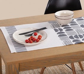 Τραβέρσα Xavier Natural/Black 45x140 Nef-Nef Homeware