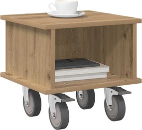 vidaXL Βάση TV Artisan Oak 37 x 35 x 35 εκ Επεξεργασμένο ξύλο