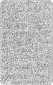 vidaXL Αντιολισθητικό μαξιλάρι μπάνιου Γκρι 60 x 90 cm PP