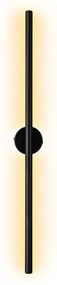 Απλίκα Τοίχου LED Heronia Line Black 01-0425